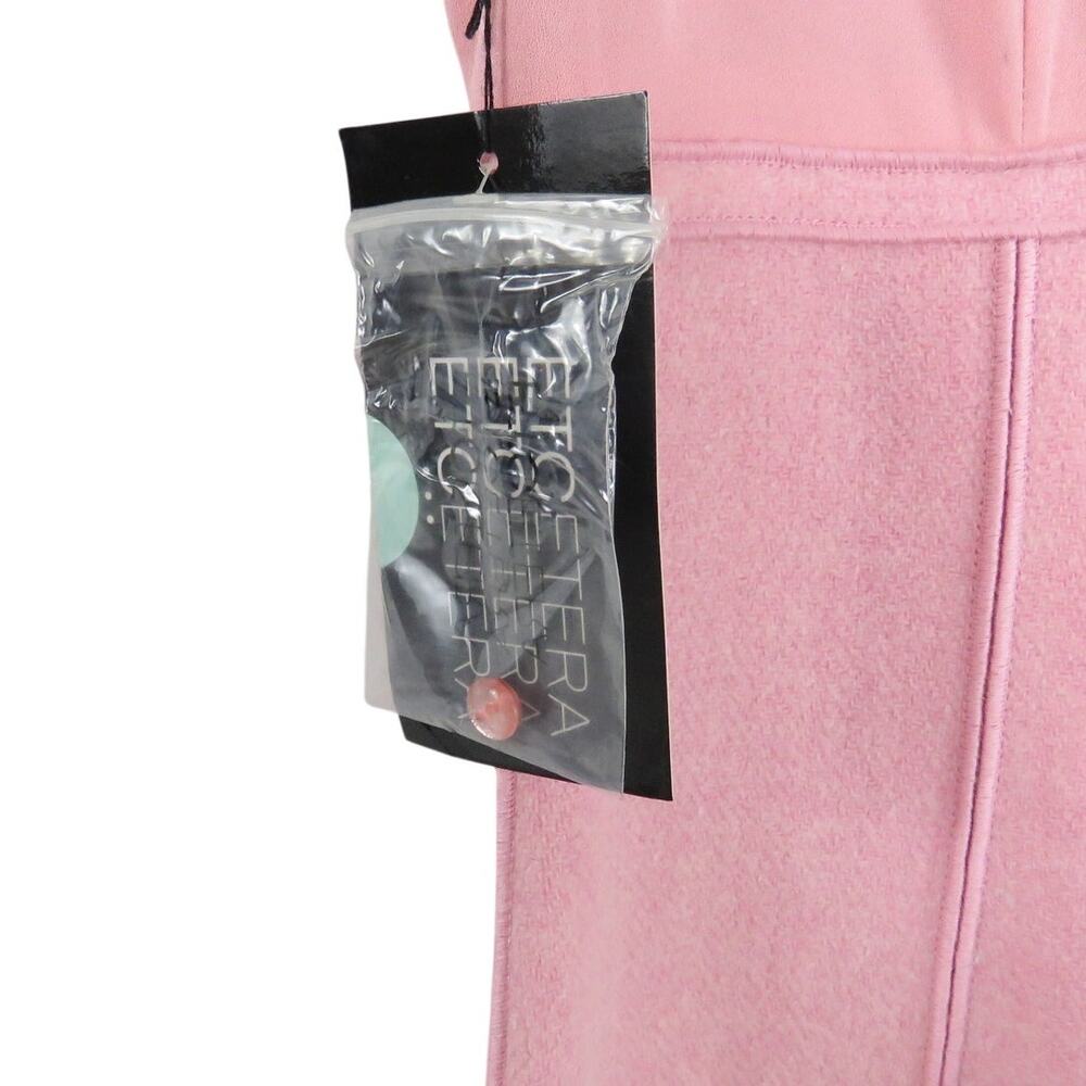 Etcetera Pink High Neck Sleeveless Knee Length Dress Size 6 - Picture 5 of 7